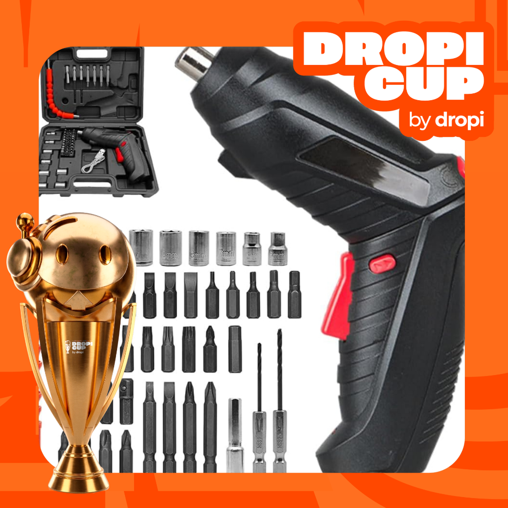 Destornillador 47Pzs Estuche Dropi Cup